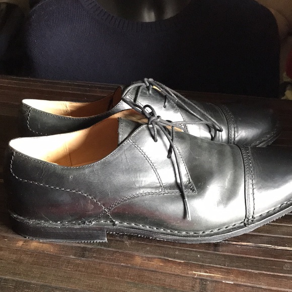 🚨B2G1 SEBAGO Black Leather Cap Toe Oxford Loafers - Picture 6 of 10